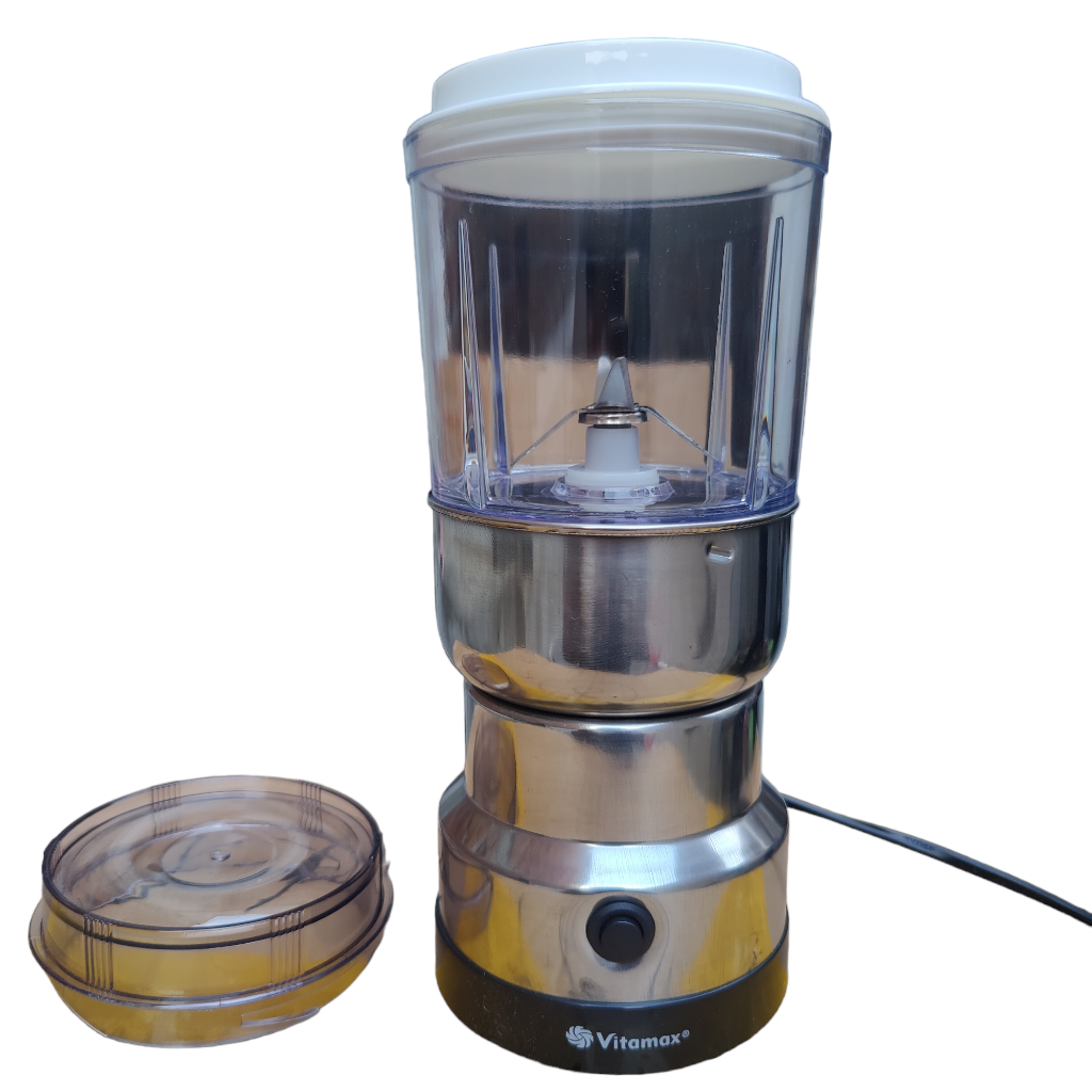 Electric Grinder & Juicer, 2 in 1  Stainless Steel 4 Blades , 350 ML - 300 Watt