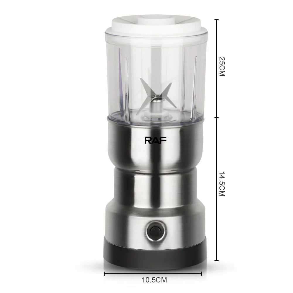 Electric Grinder & Juicer, 2 in 1  Stainless Steel 4 Blades , 350 ML - 300 Watt