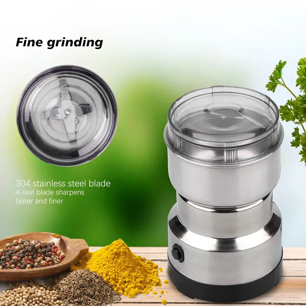 Electric Grinder & Juicer, 2 in 1  Stainless Steel 4 Blades , 350 ML - 300 Watt