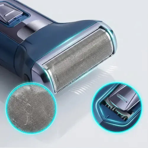 Kemei Blue 3in1 Hair Trimmer Kit