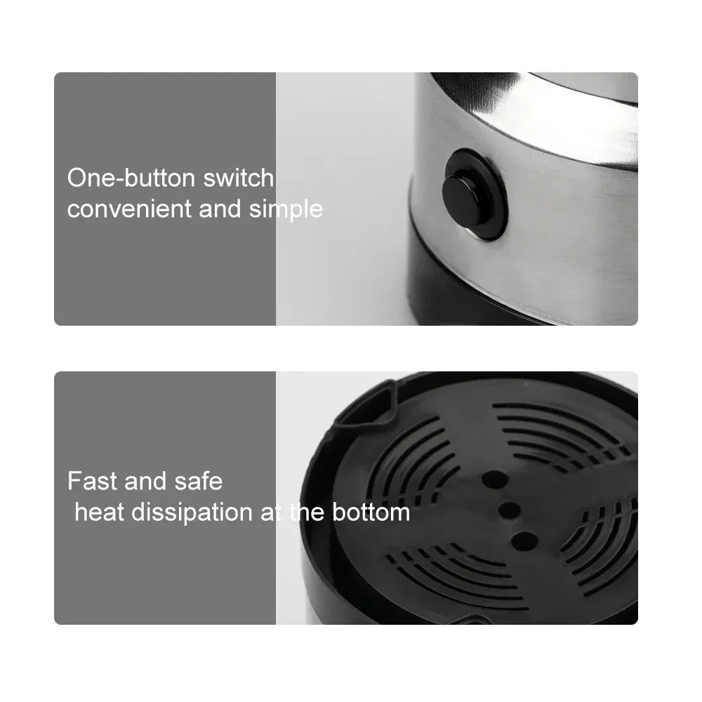 Electric Grinder & Juicer, 2 in 1  Stainless Steel 4 Blades , 350 ML - 300 Watt