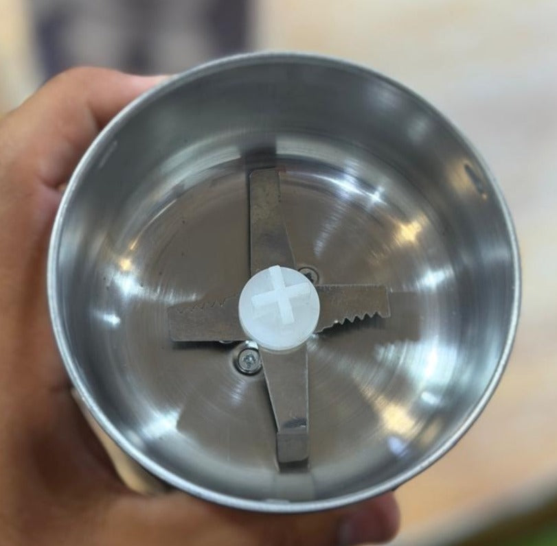 Electric Grinder & Juicer, 2 in 1  Stainless Steel 4 Blades , 350 ML - 300 Watt